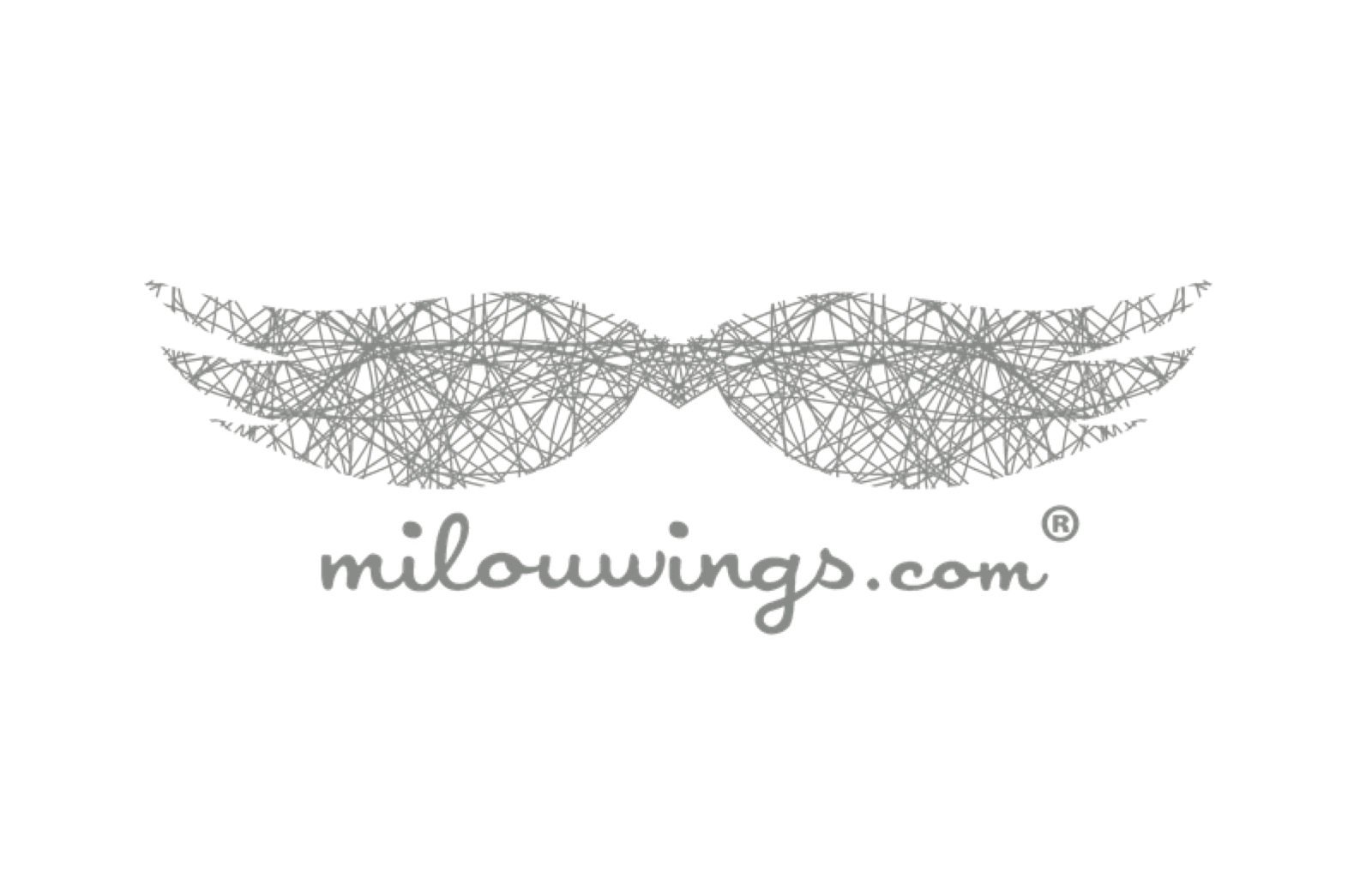 Milouwings Logo mit Flügeln